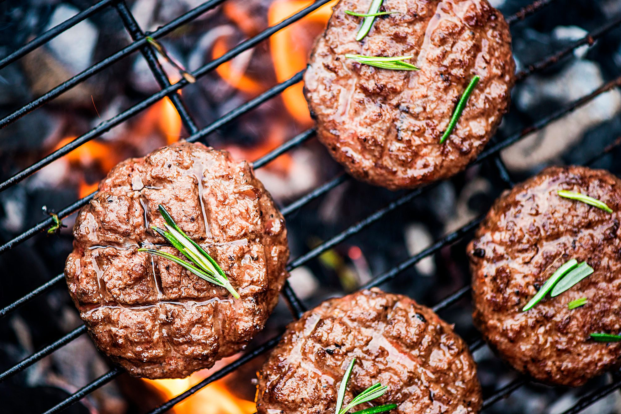 Burger grillen Pattie