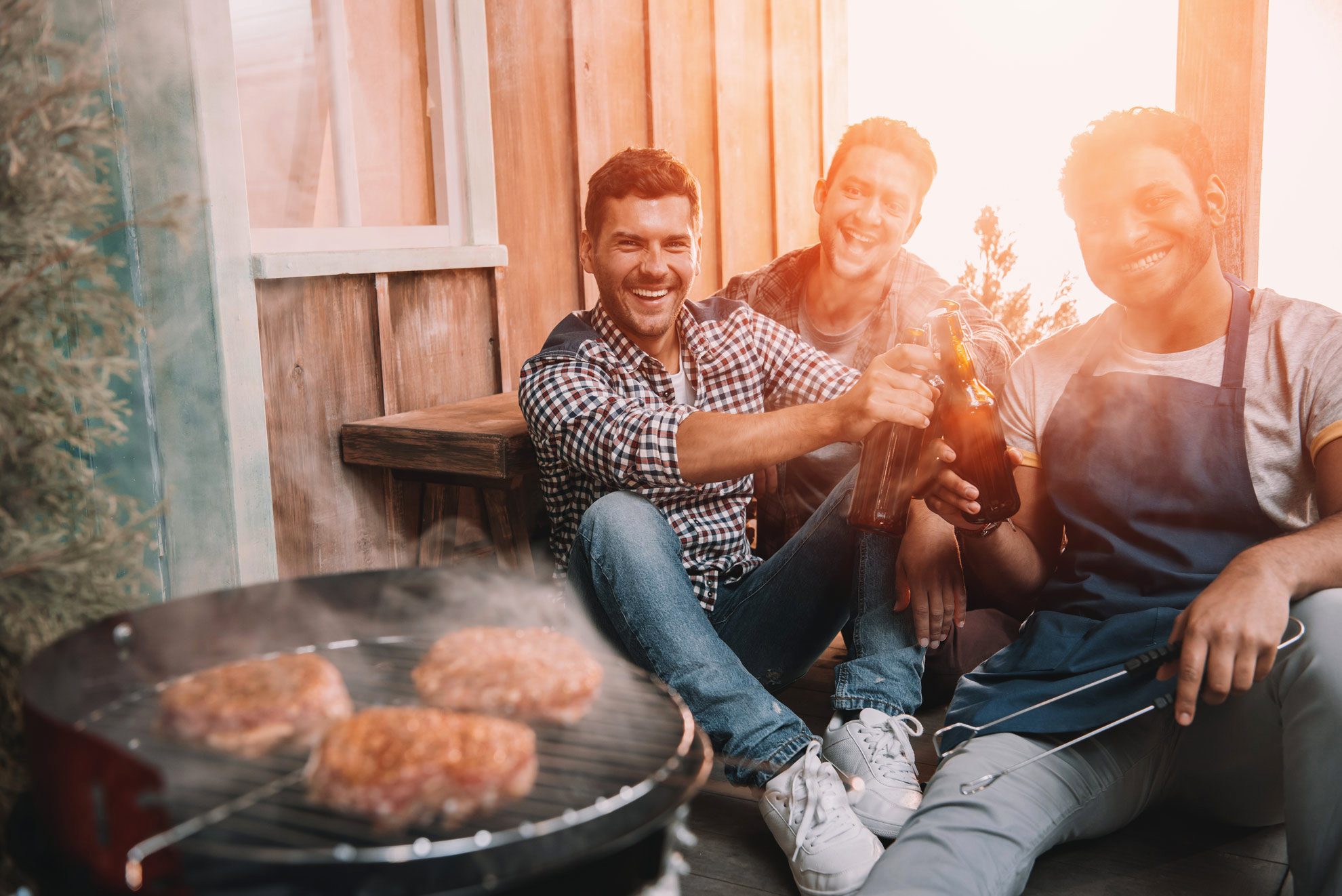 Burger grillen - Contentbild