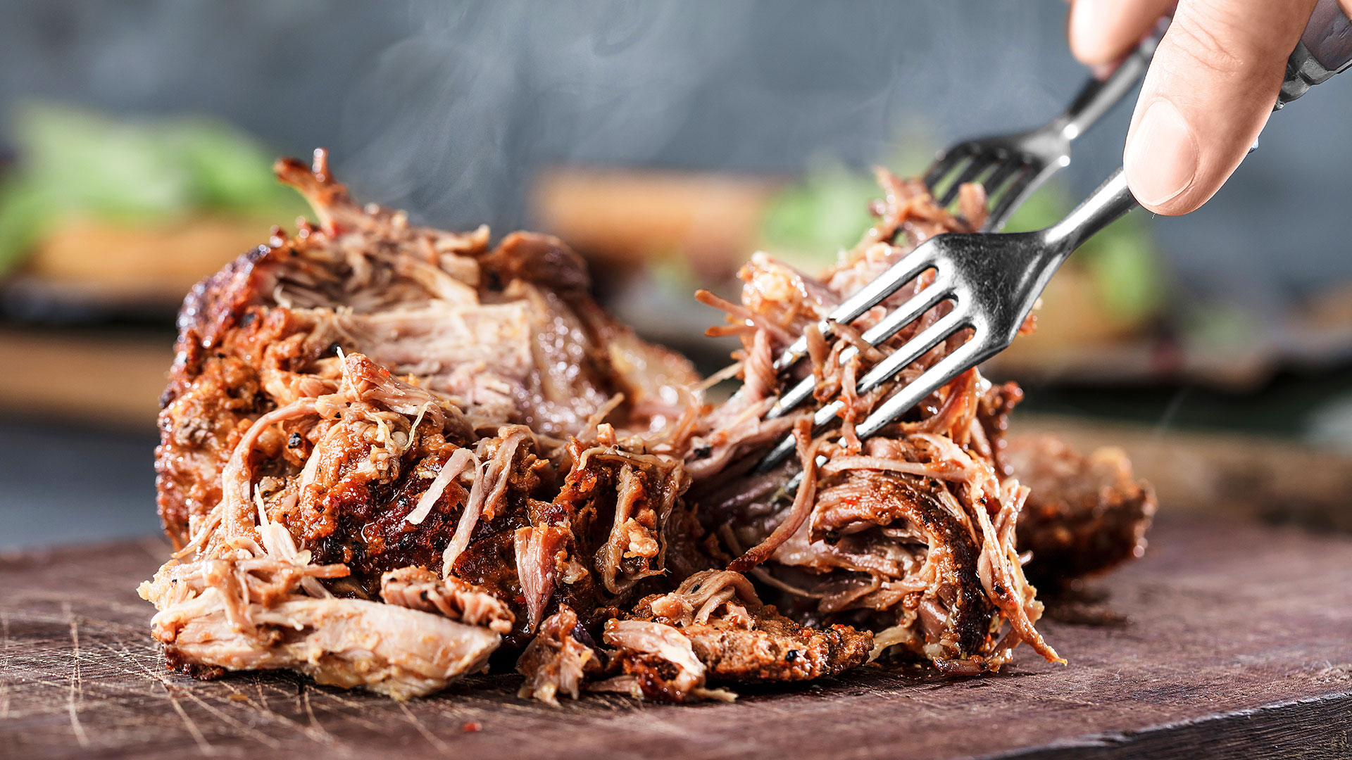 Pulled Pork_zerkleinern