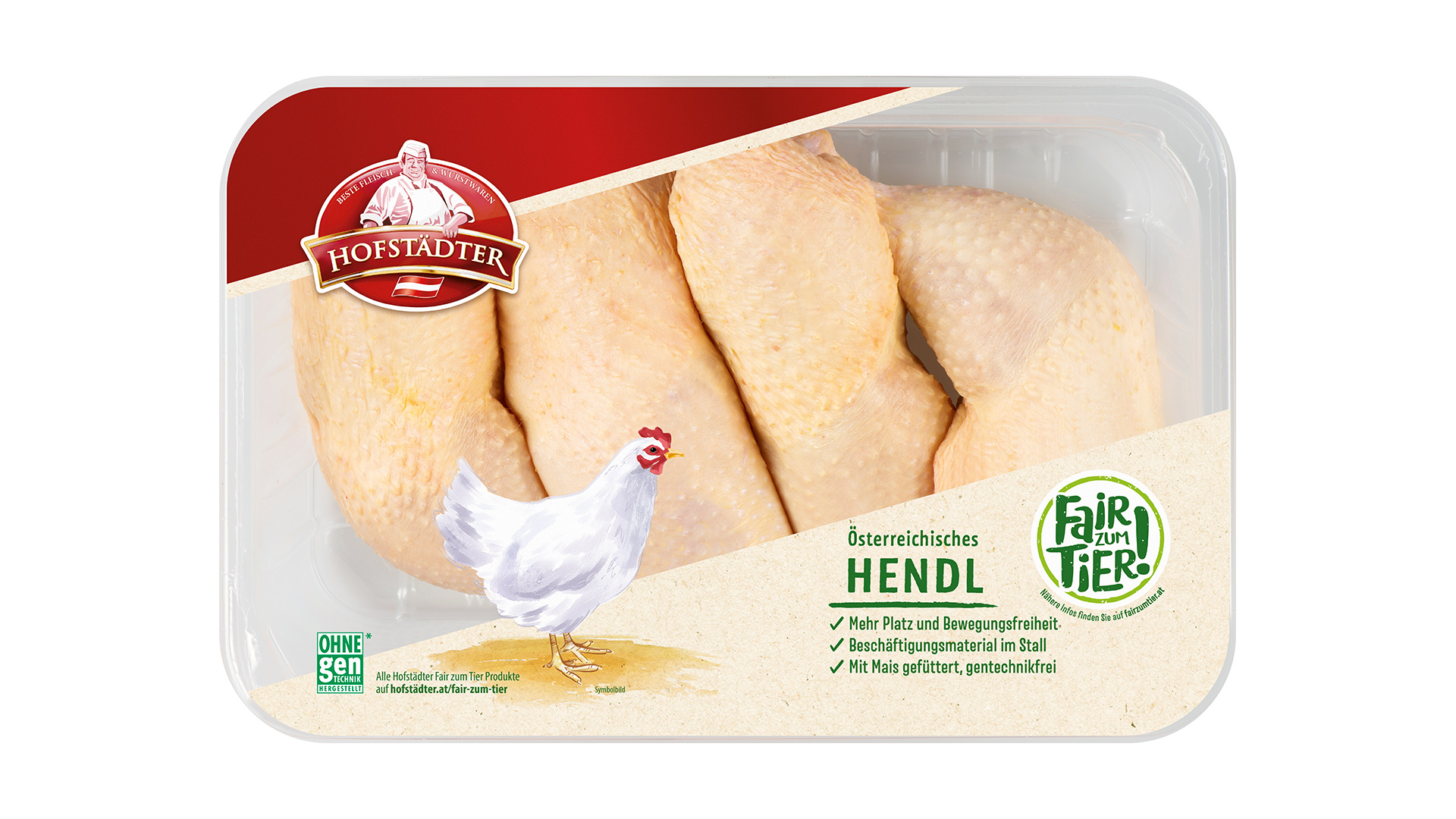 Hofstädter Hendlkeulen 4 Stück