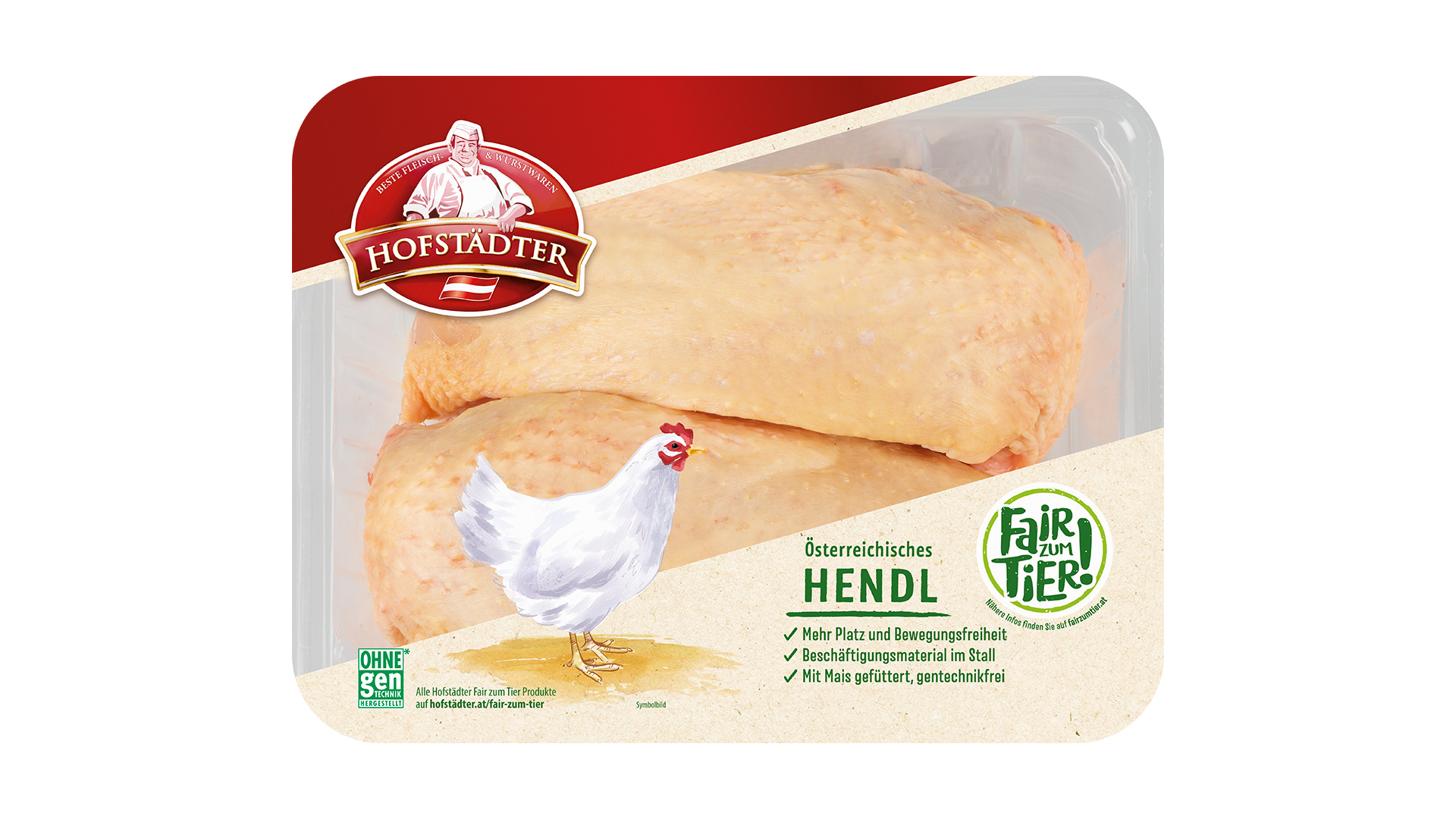 Hofstädter Hendlbrüste 2 Stück Packshot