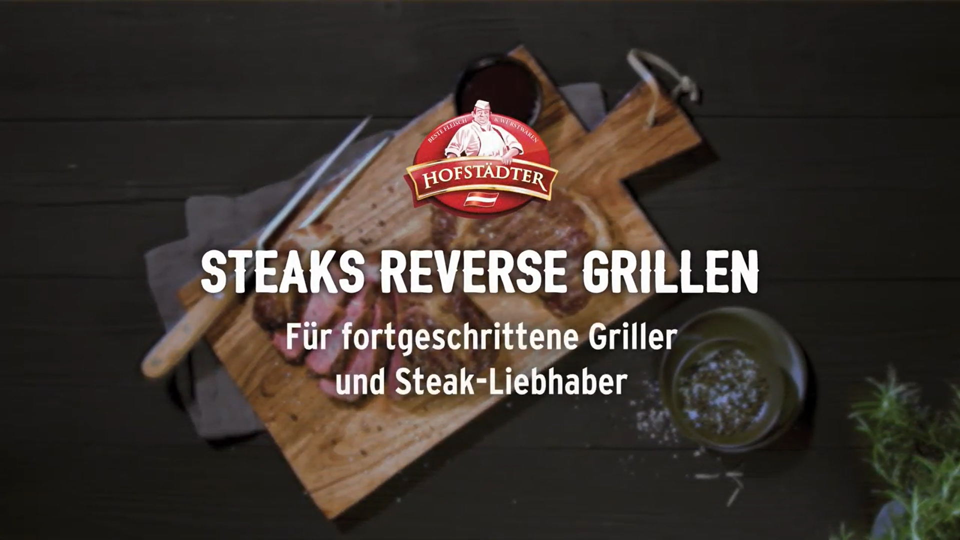 Steaks reverse grillen